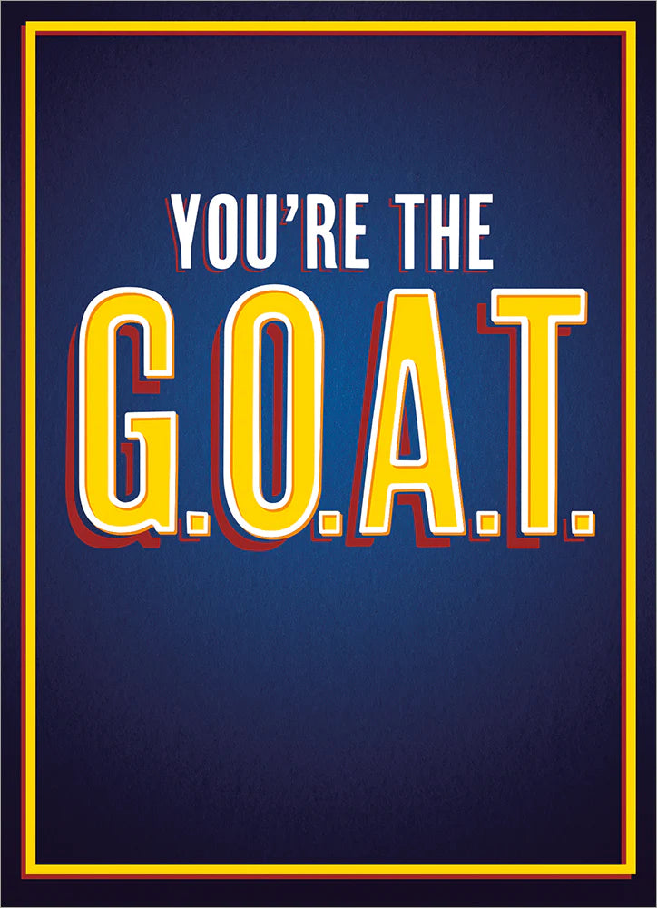 Goat Dad Father's Day Card