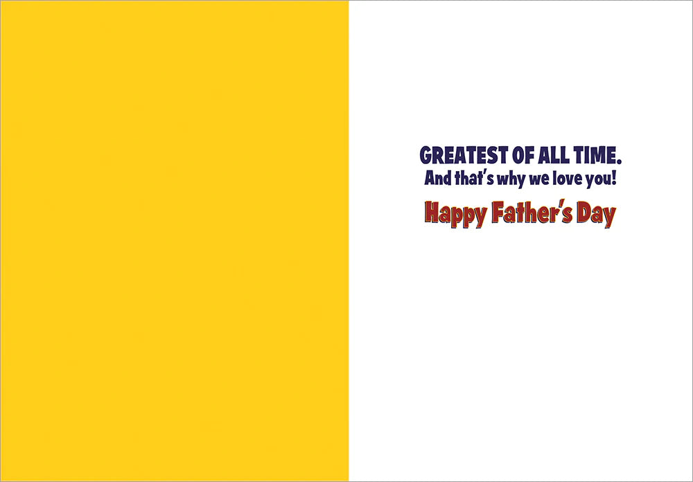 Goat Dad Father's Day Card