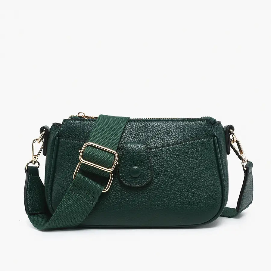 Kallie Snap Front Crossbody Bag