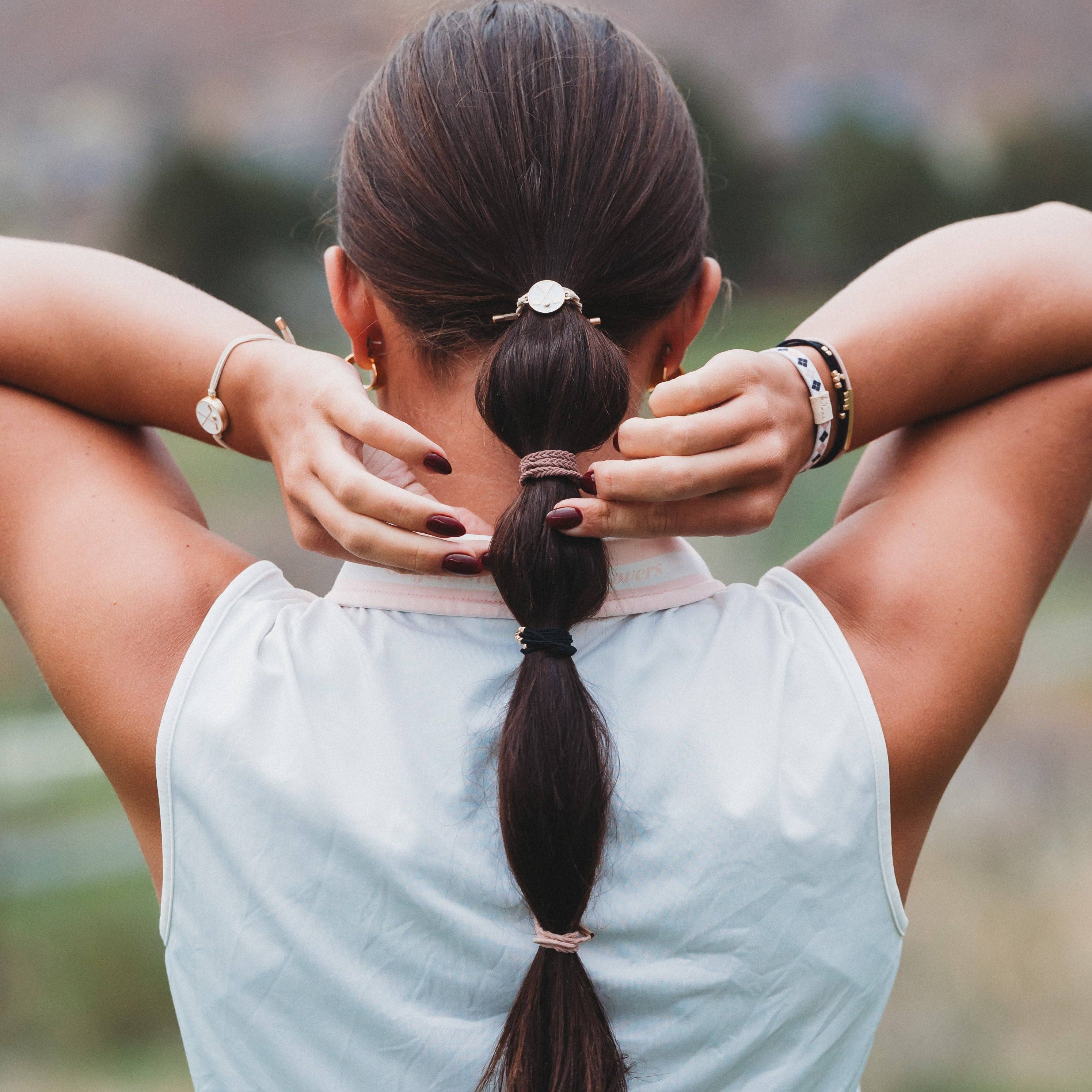 K’lani Drive Hair Tie Bracelet Set with Golf Ball Marker