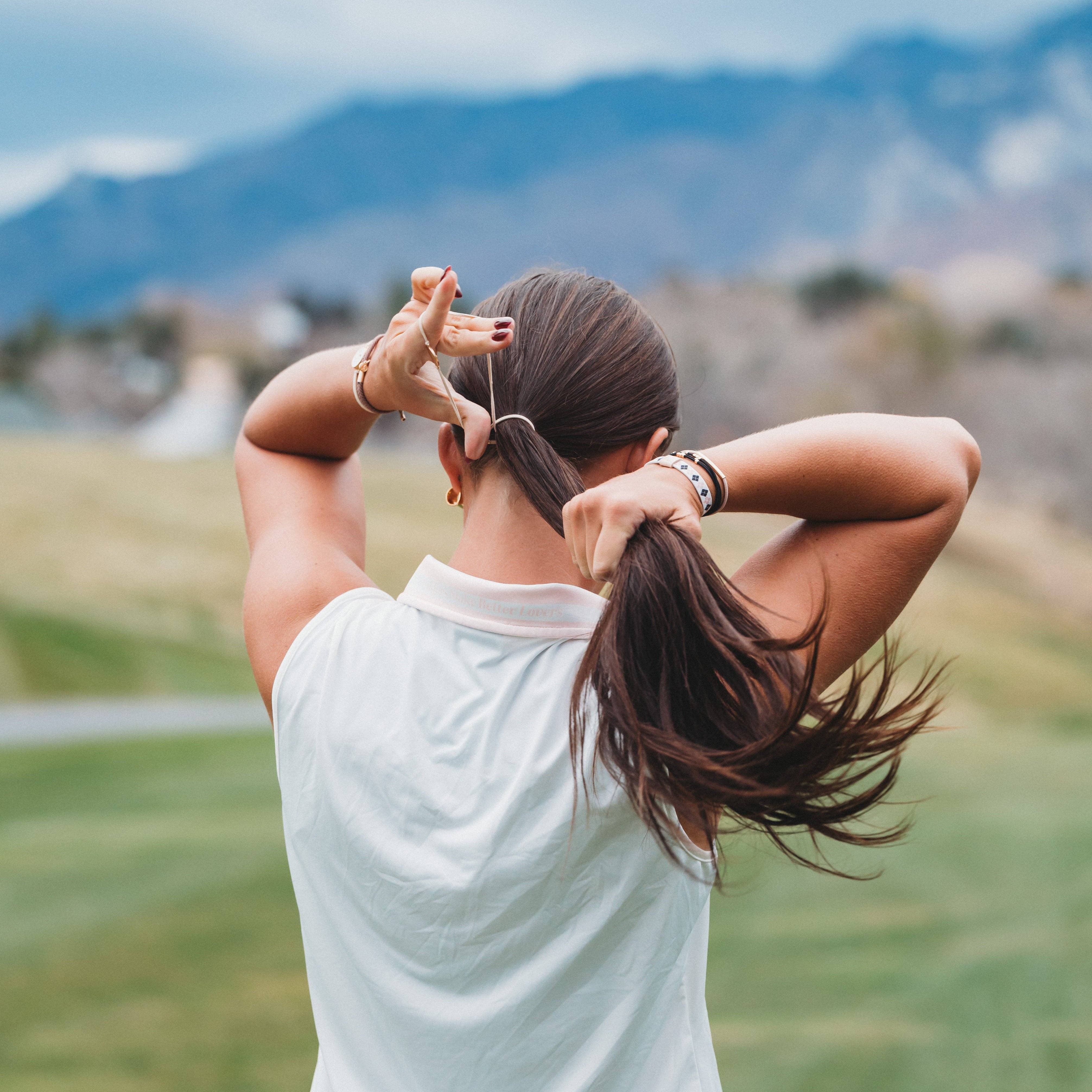 K’lani Drive Hair Tie Bracelet Set with Golf Ball Marker