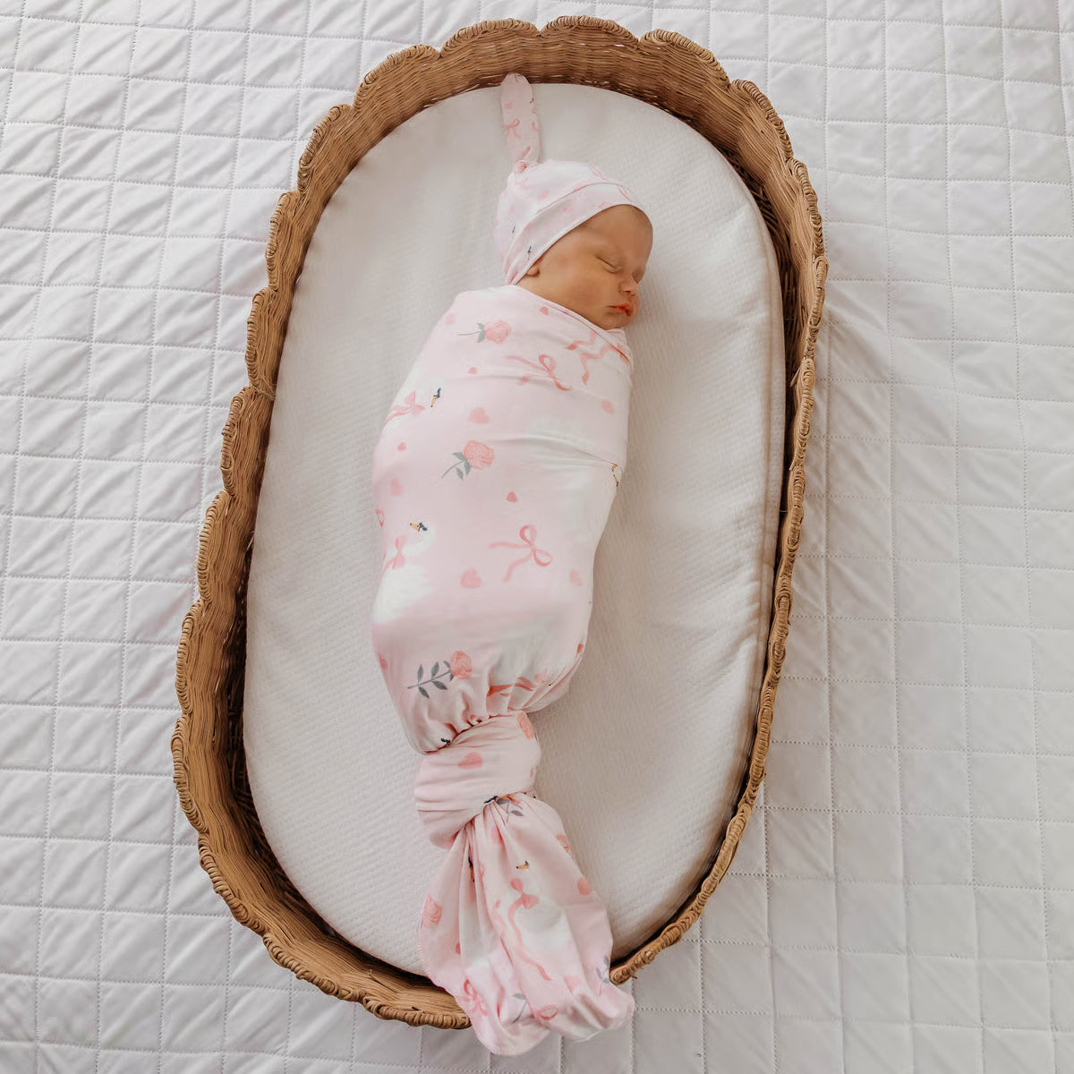 Adelia Knit Swaddle Blanket