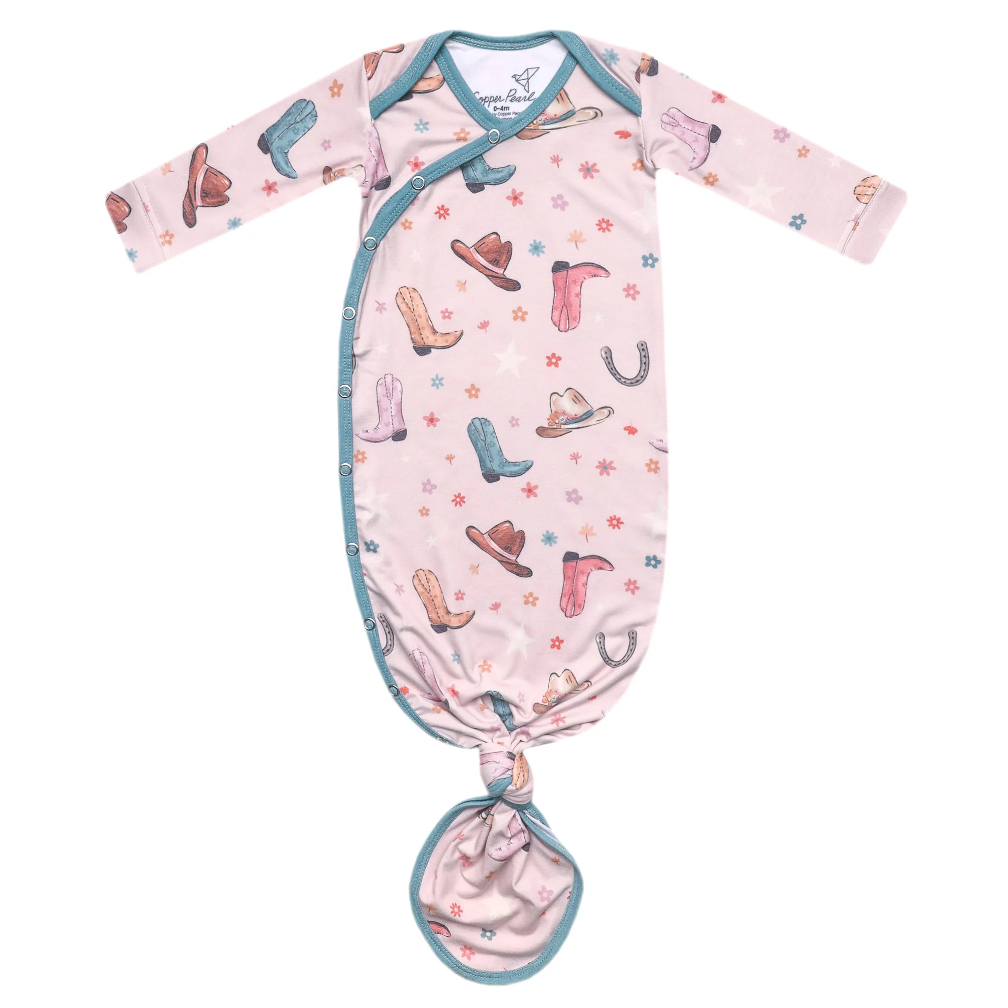 Cheyenne Newborn Knotted Gown