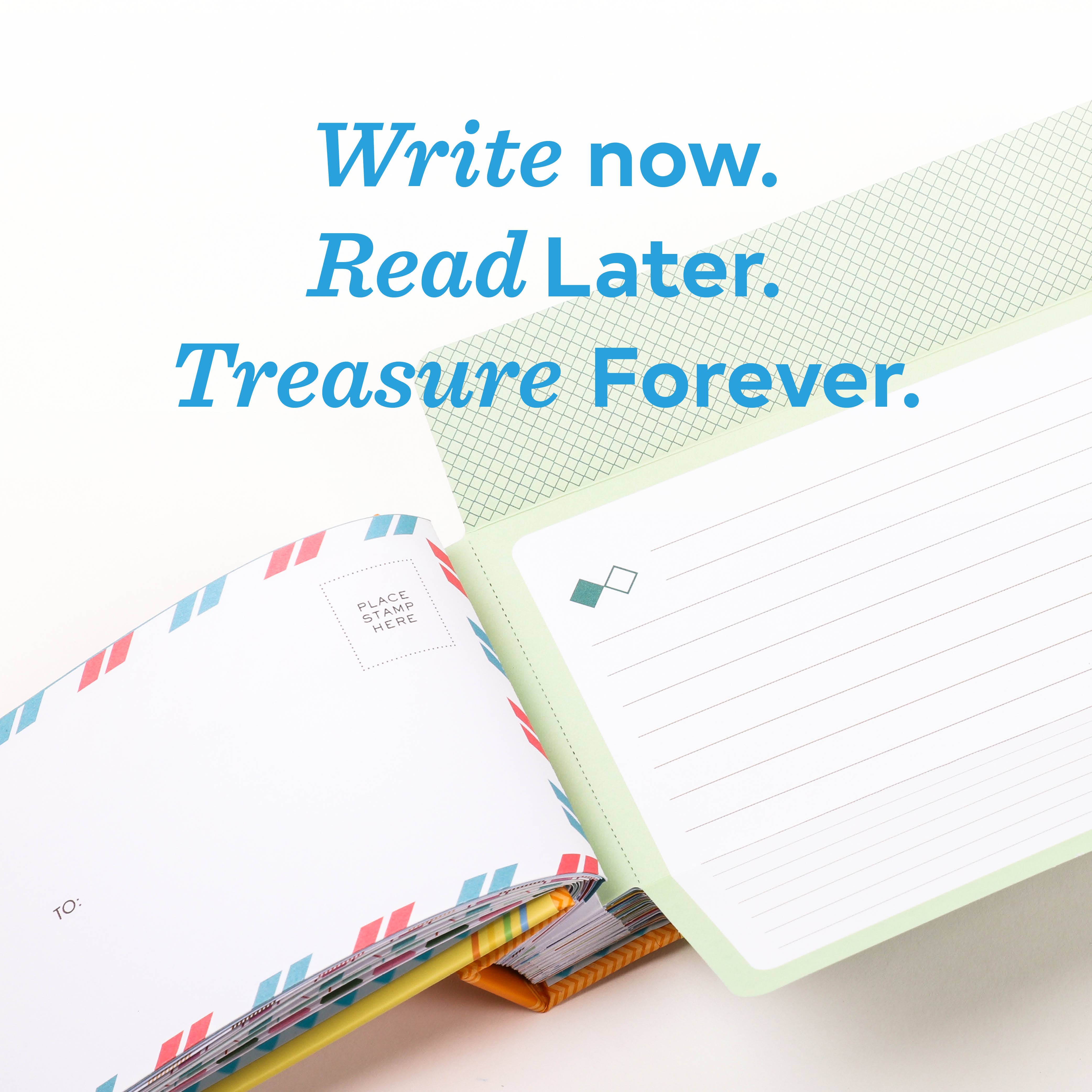Letters to My Sister keepsake book featuring 12 prompted letters and sealing stickers for creating a personalized gift