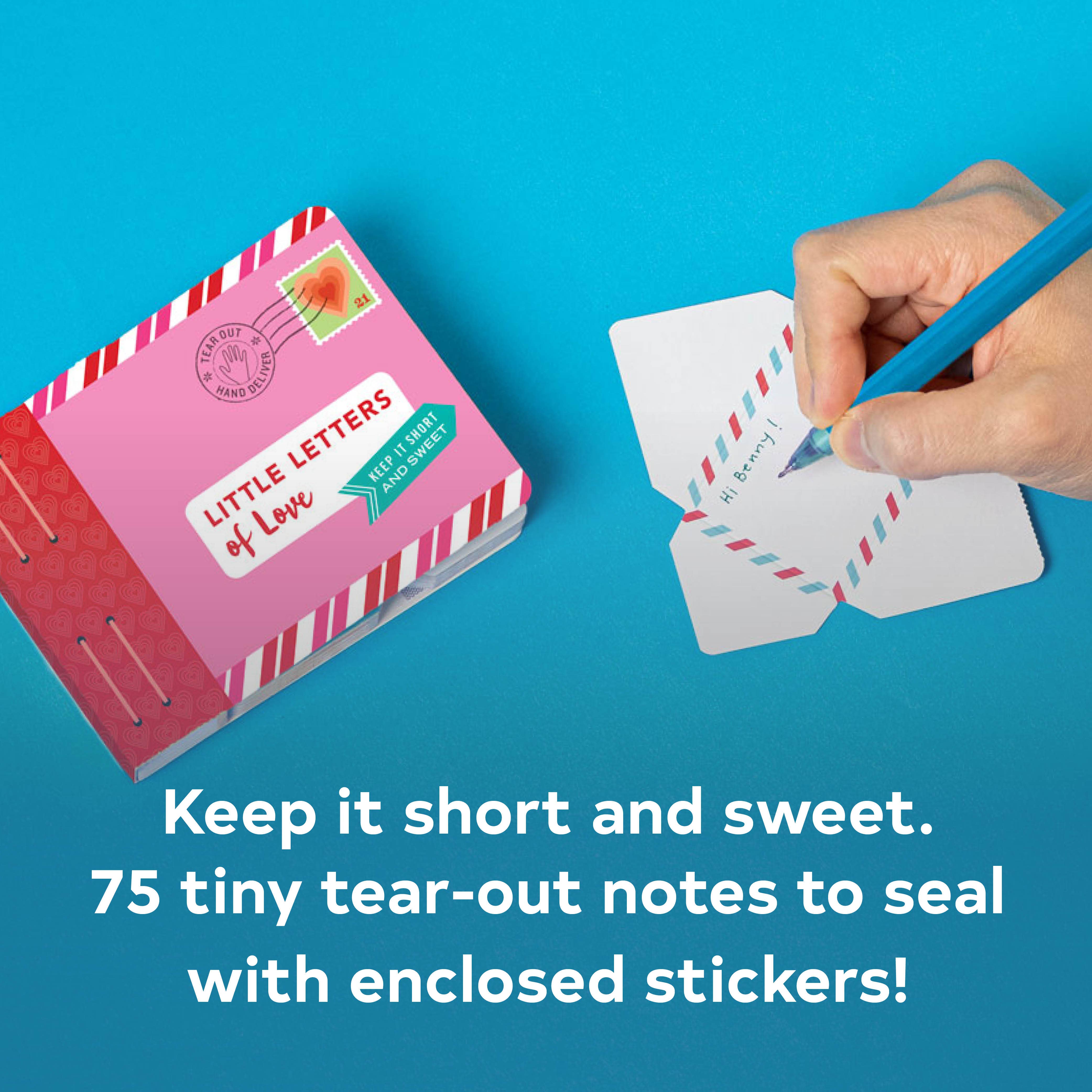 Little Letters of Love | 75 Tear-Out Love Notes & Mini Envelopes
