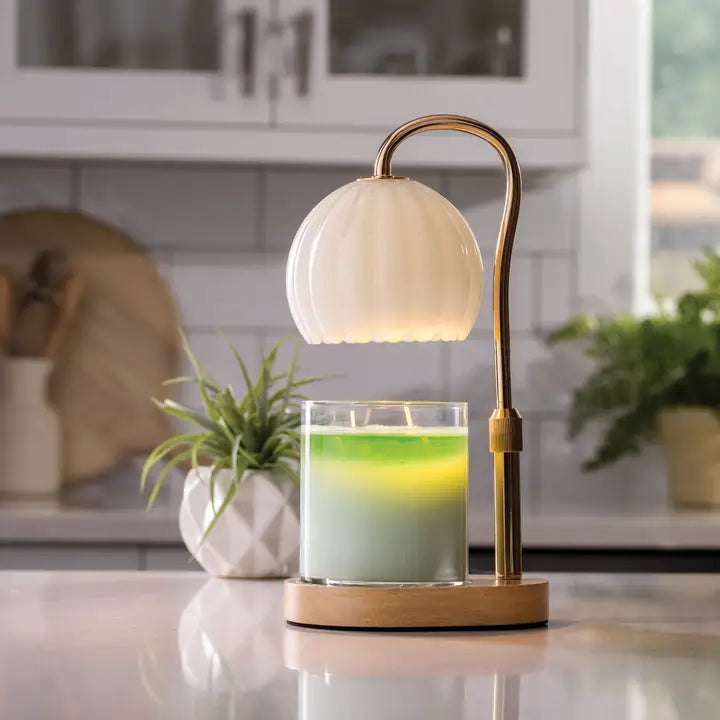 Milk Glass Candle Warmer Lamp | Flameless Candle Warmer