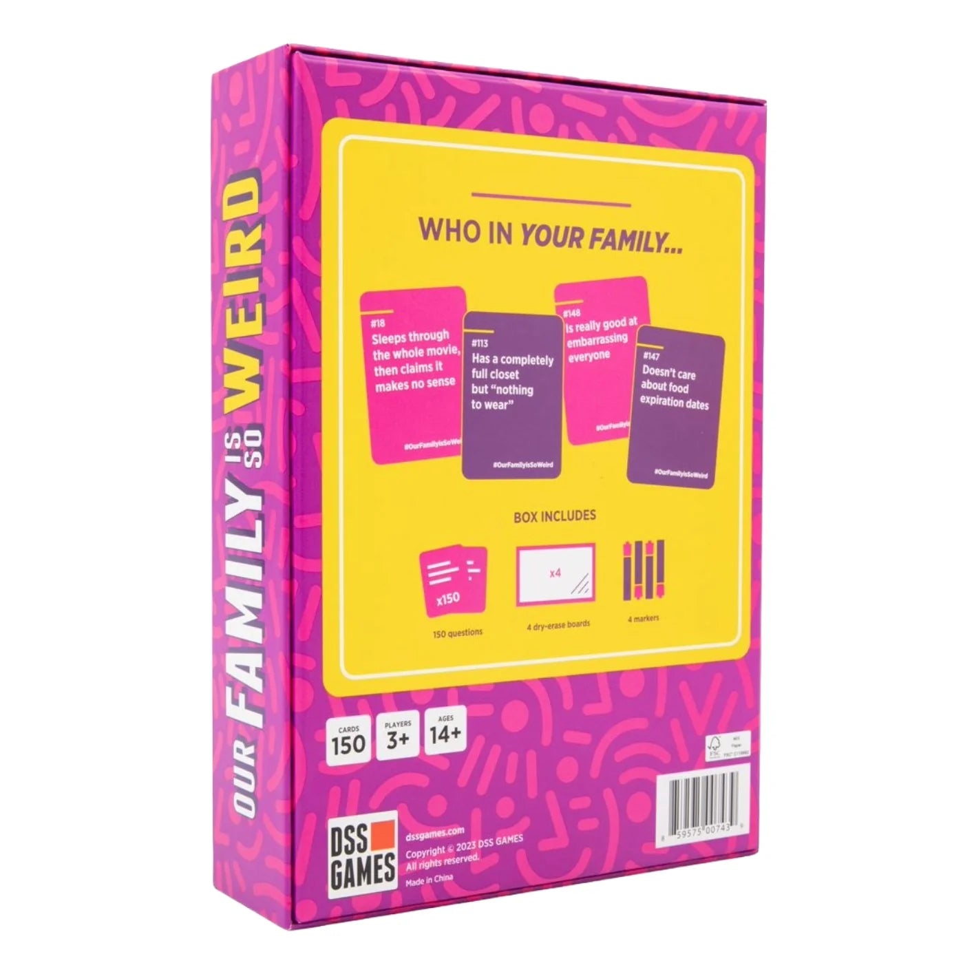 Our Family is Weird Party Game – Funny Family Card Game | Game Night Gift Idea
