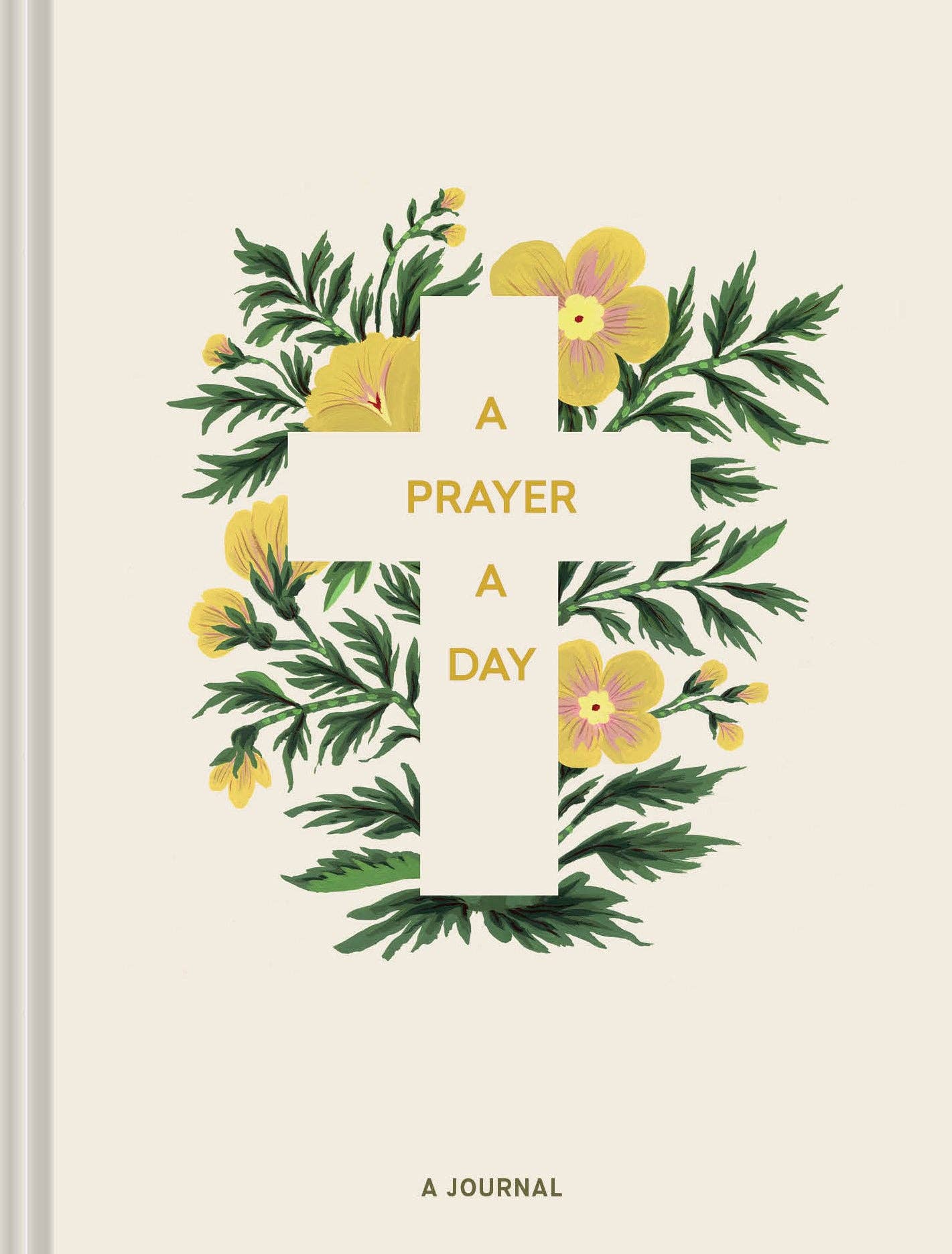A Prayer a Day 365-day devotional journal by Chronicle Books — a keepsake faith journal with gilded page edges, ribbon marker, and foil stamping, a beautiful Christian gift