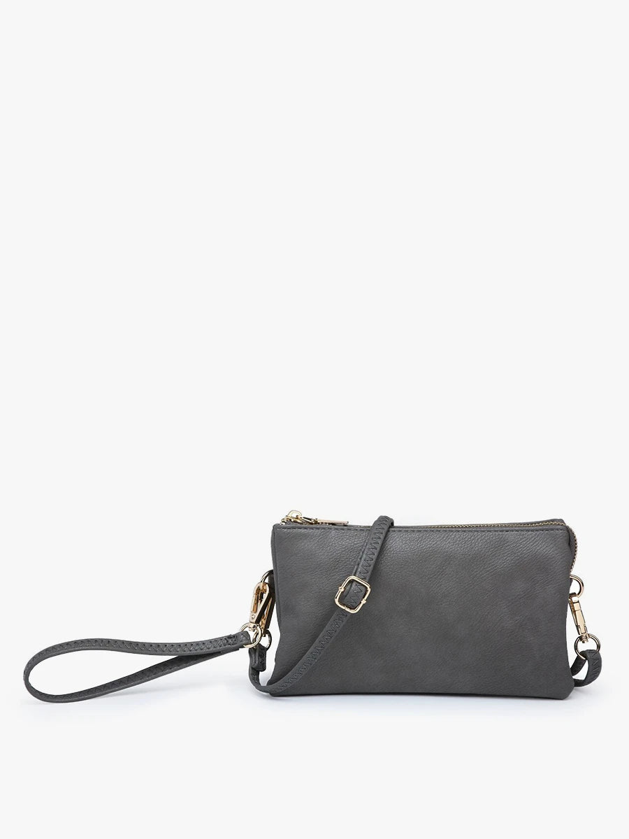 Riley Crossbody Wristlet – 3 Compartment Handbag