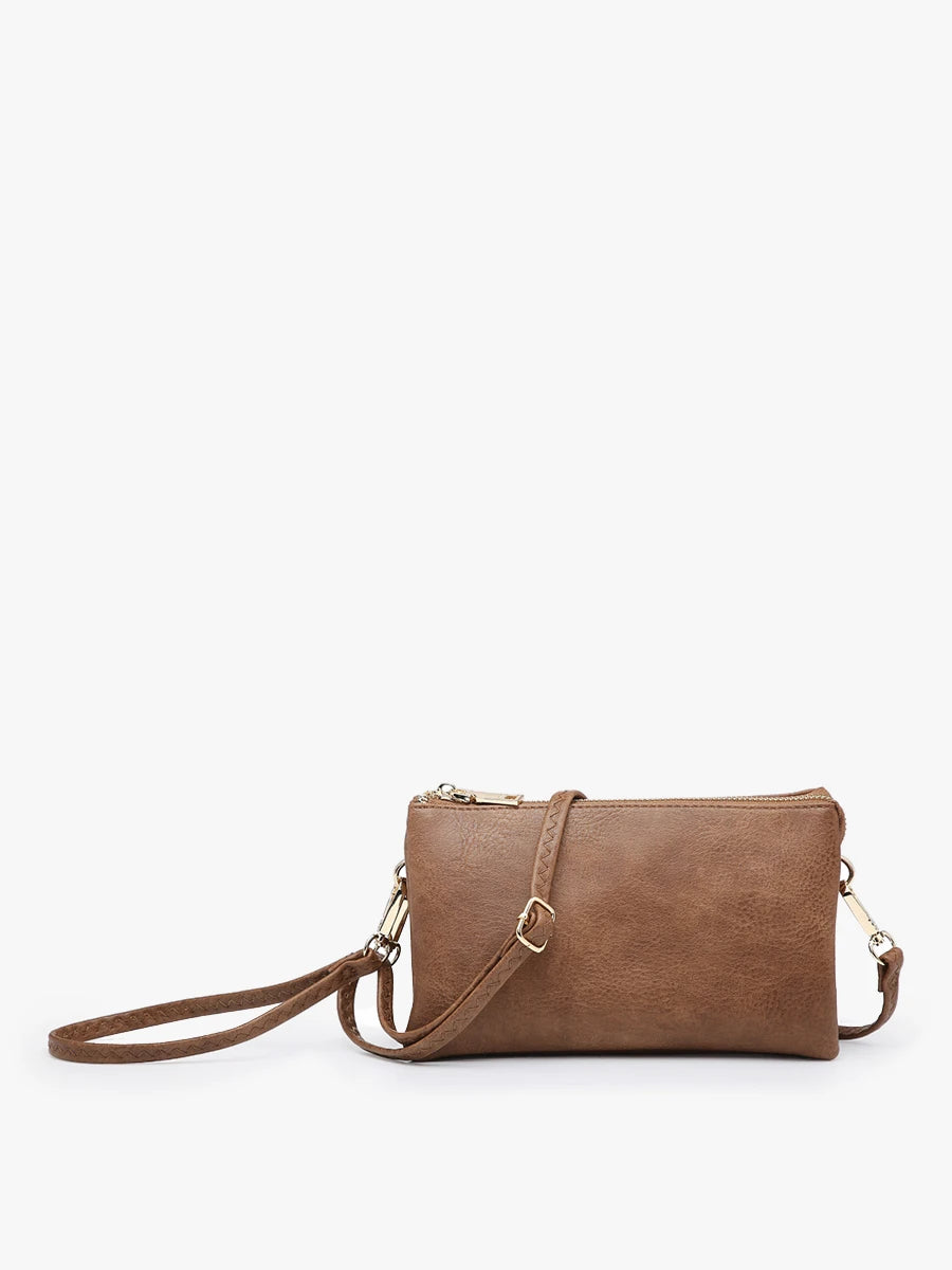 Riley Crossbody Wristlet – 3 Compartment Handbag