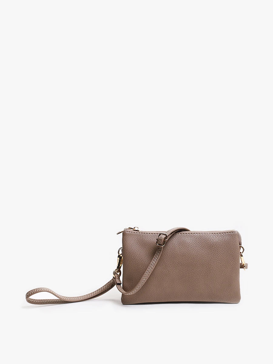 Riley Crossbody Wristlet – 3 Compartment Handbag