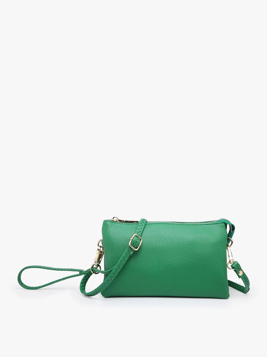 Riley Crossbody Wristlet – 3 Compartment Handbag