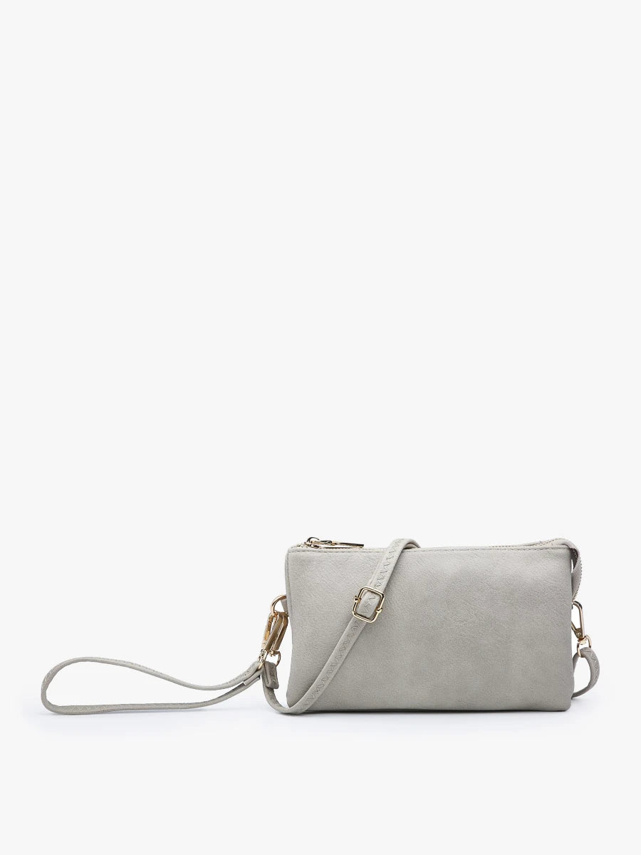 Riley Crossbody Wristlet – 3 Compartment Handbag