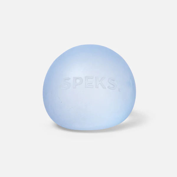 Speks Gump memory gel stress ball, soft squeeze fidget toy in color dew