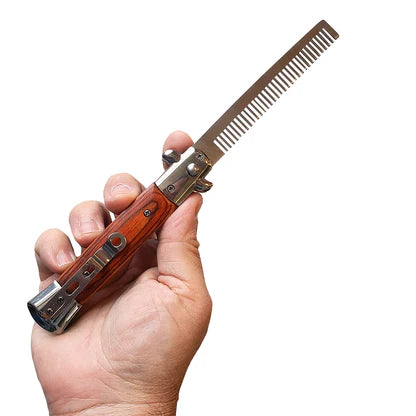 Genuine SwitchBlade Folding Comb