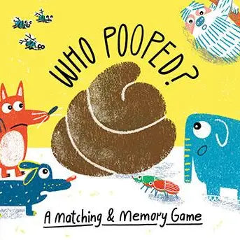 Who Pooped? Memory Matching Game