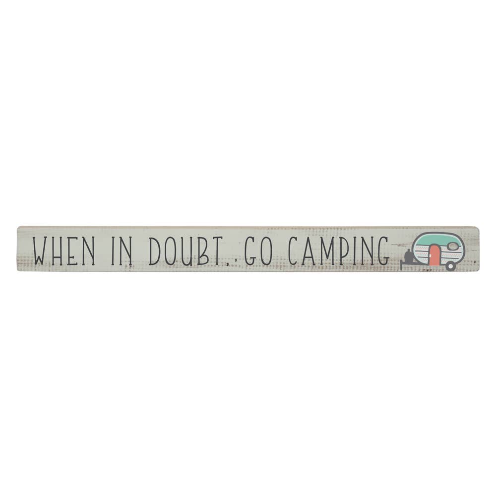 Go Camping Stick Sign