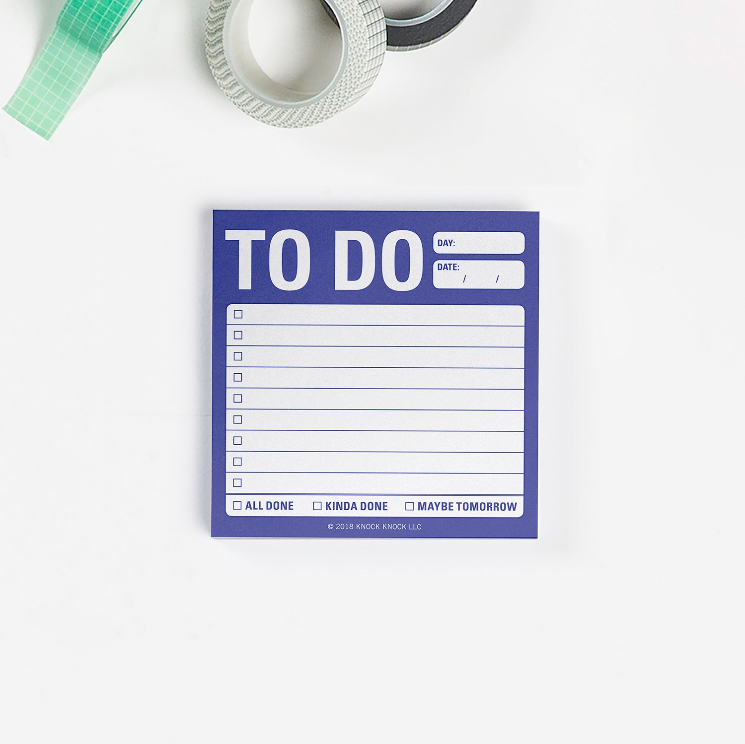 Knock Knock To Do Sticky Notes