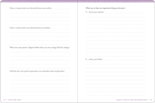 Mom's Story Memory Journal | Guided Keepsake Journal for Moms