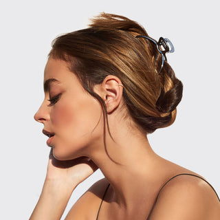 Kitsch Open Shape Metal Claw Hair Clip – Hematite