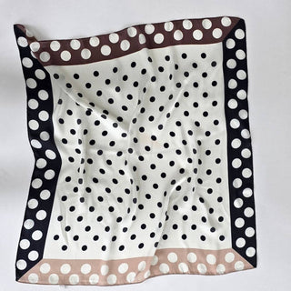 Betty Polka Dot Square Scarf