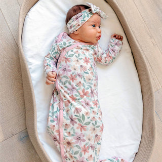 Natalie Newborn Knotted Gown