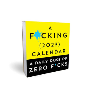 F*cking 2027 Boxed Desk Calendar