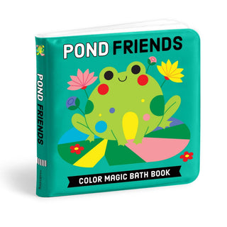 Pond Friends Color Magic Bath Book | Color-Changing Baby Bath Book
