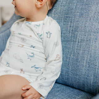 Arctic Wonder Long-Sleeve Baby Bodysuit