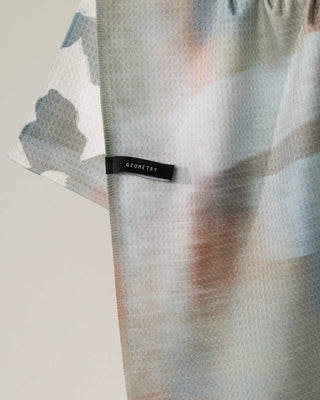 Geometry Brushed Luxe Kitchen Tea Towel