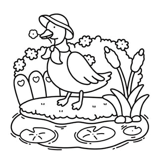 Garden Corners: Bold & Easy Coloring Book | Garden Coloring Book for Adults