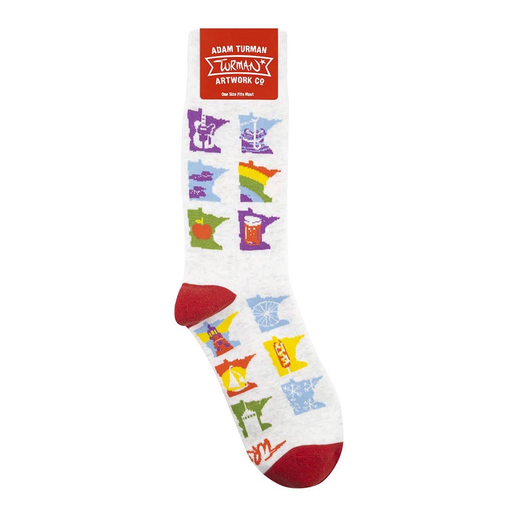 Adam Turman - Minnesota Months Socks