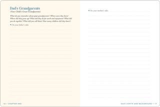 Dad's Story Memory Journal