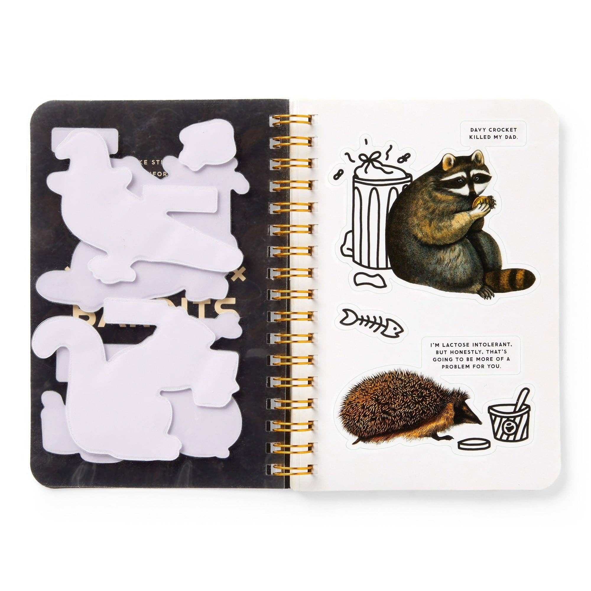 Trash Bandits Sticker Book by Brass Monkey