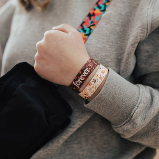 Forever ZOX Reversible Bible Verse Wristband Bracelet