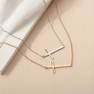 Motivational Jewelry God Daughter -   Cross Necklace