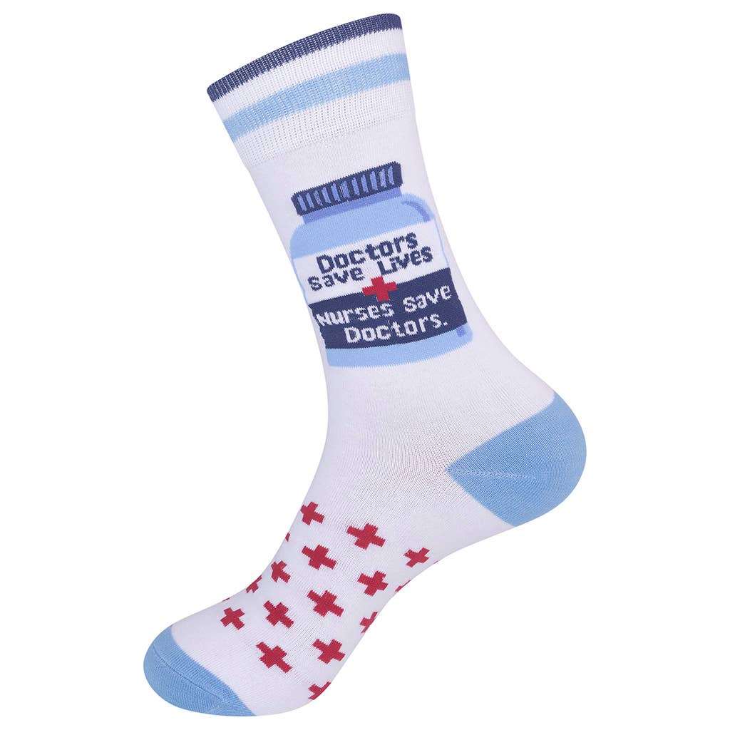 Nurses Save Doctors Socks