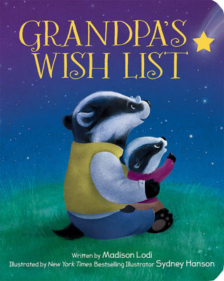 Grandpa's Wish List Keepsake Book for Grandchildren