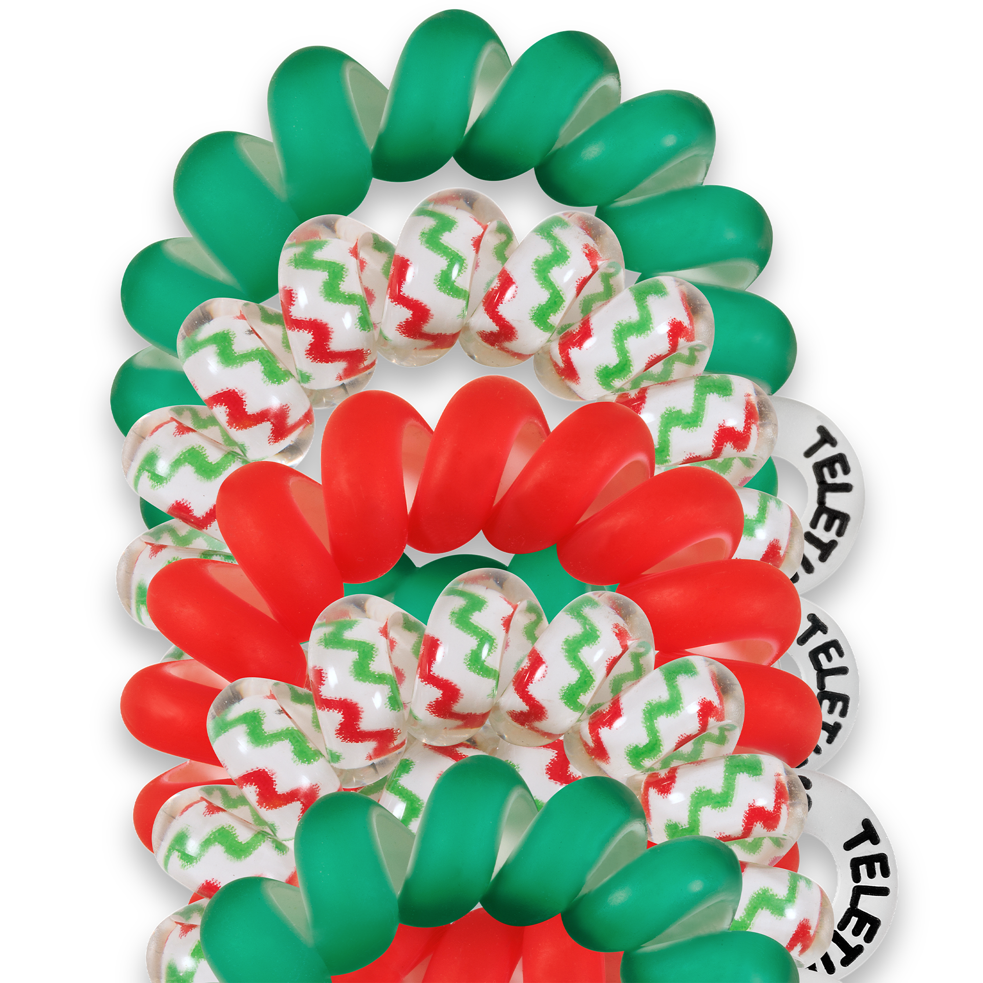 Teleties Tiny Santa Baby Hair Ties