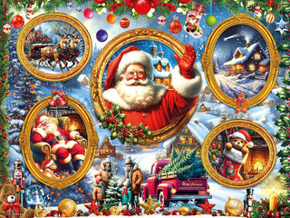 Christmas Frames 500-Piece Jigsaw Puzzle