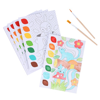 Woodland Paint-by-Numbers Kit for Kids