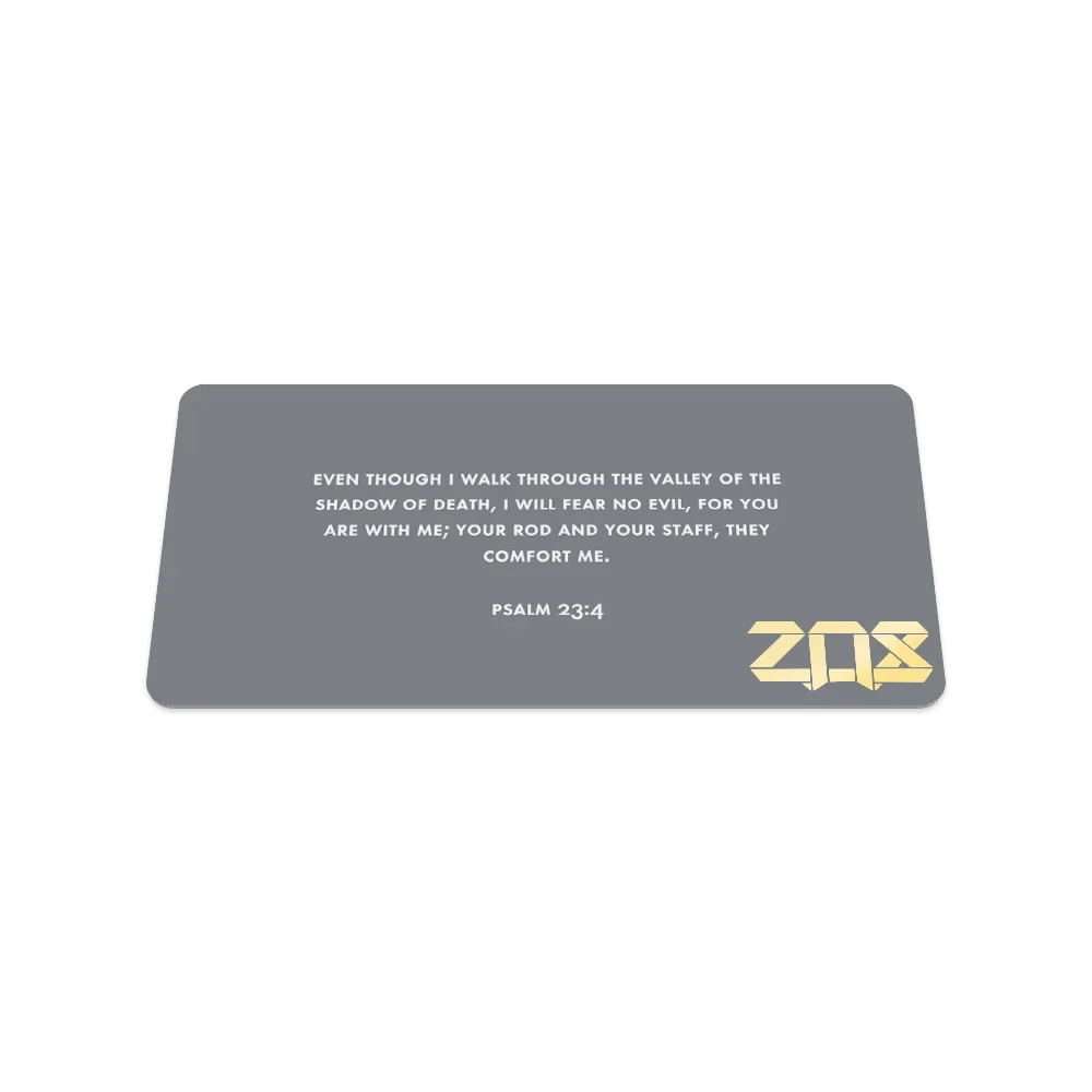 Fear No Evil Bible Verse Bracelet