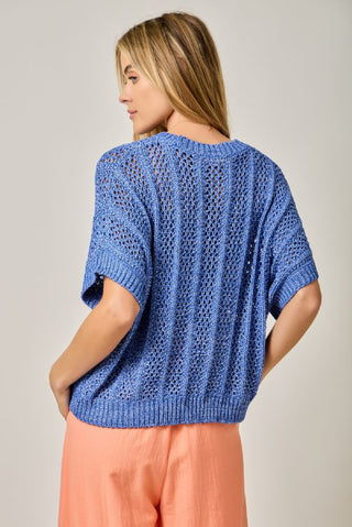 Crochet Dolman Sweater