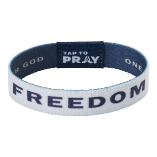 Tap To Pray® Wristband – Freedom