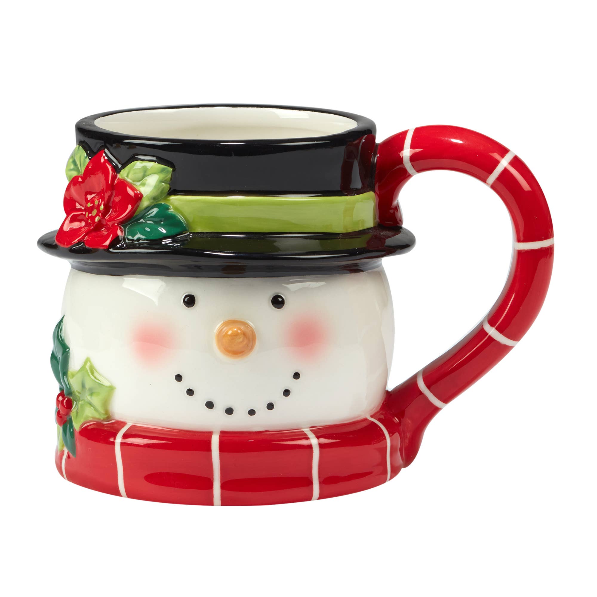 Holiday Magic Christmas Snowman 3-D Mug 18 oz.
