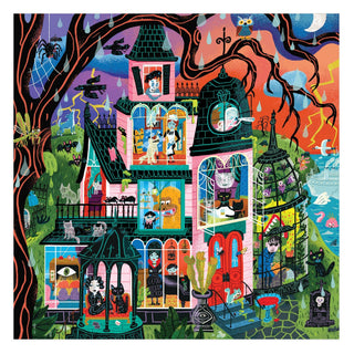 Monster Mansion 500-Piece Family Puzzle | Halloween Puzzle