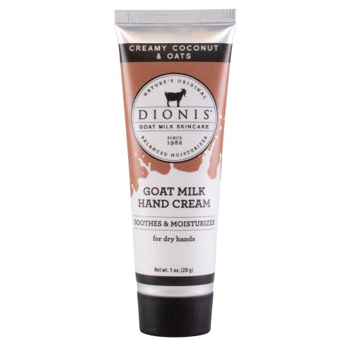 Dionis Creamy Coconut & Oats Hand Cream- 1 oz