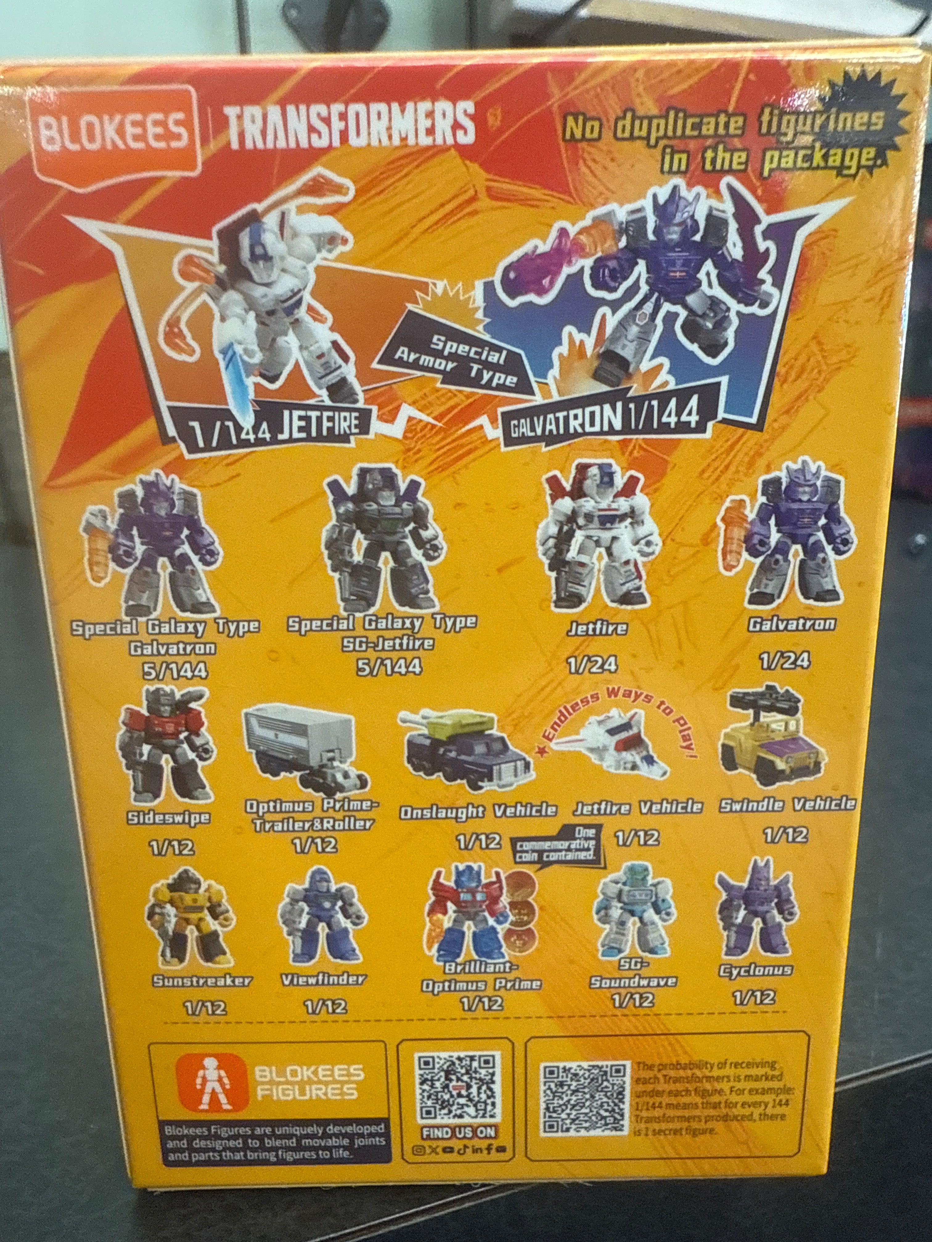 Blokees Transformers  Galaxy Vol5 Traitor To Tyranny