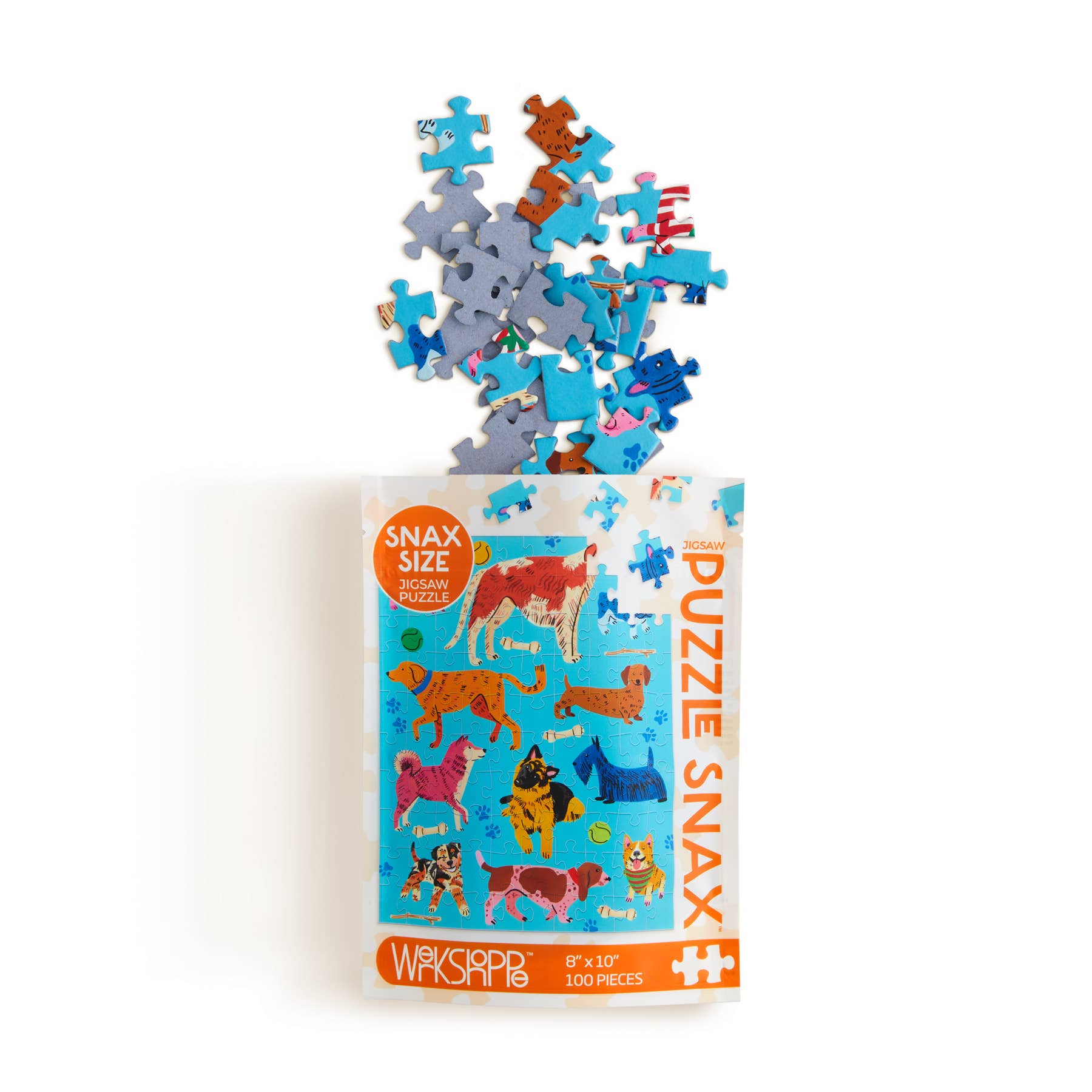 Pooches Playtime 100 Piece Puzzle Snax