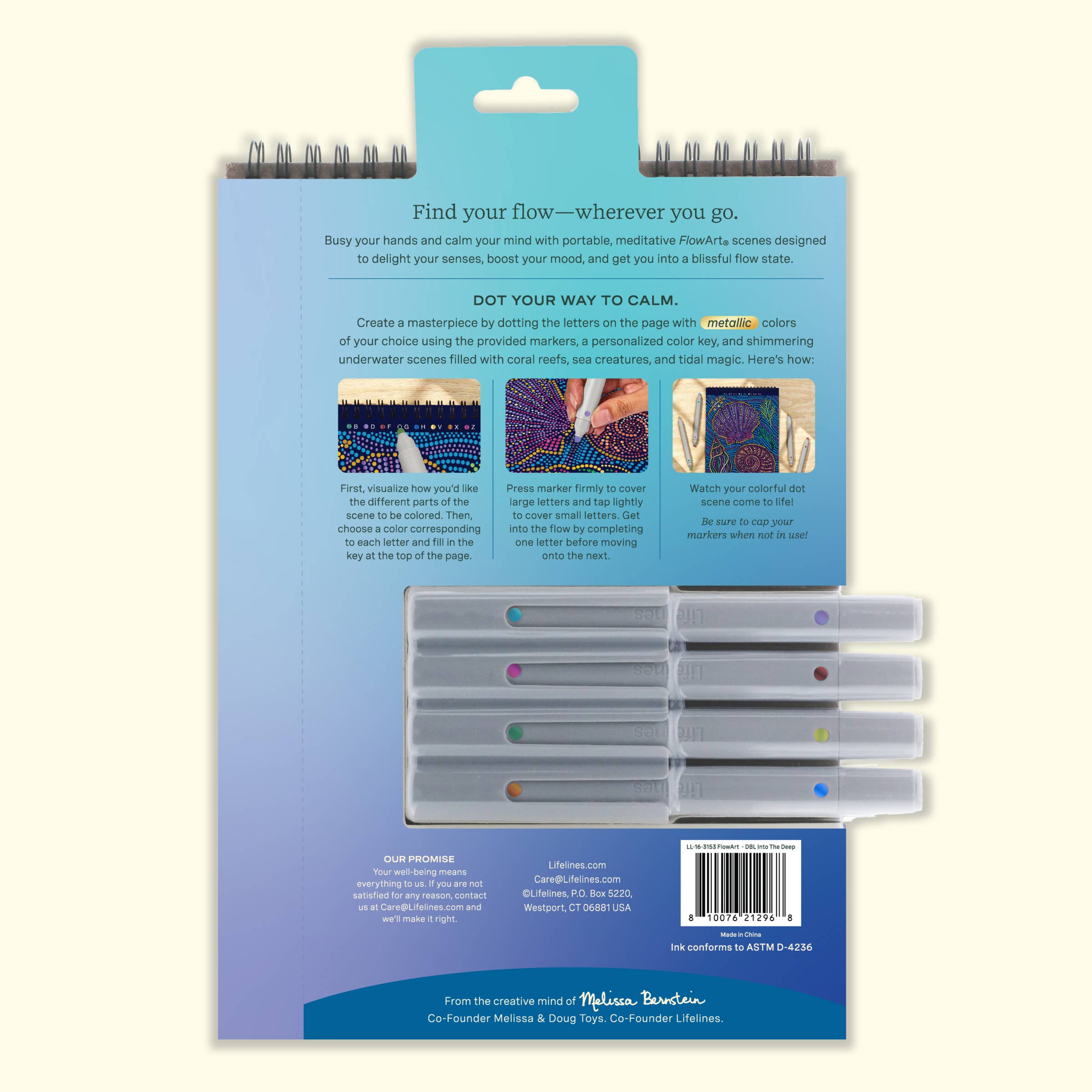 FlowArt -Into the Deep METALLIC INK